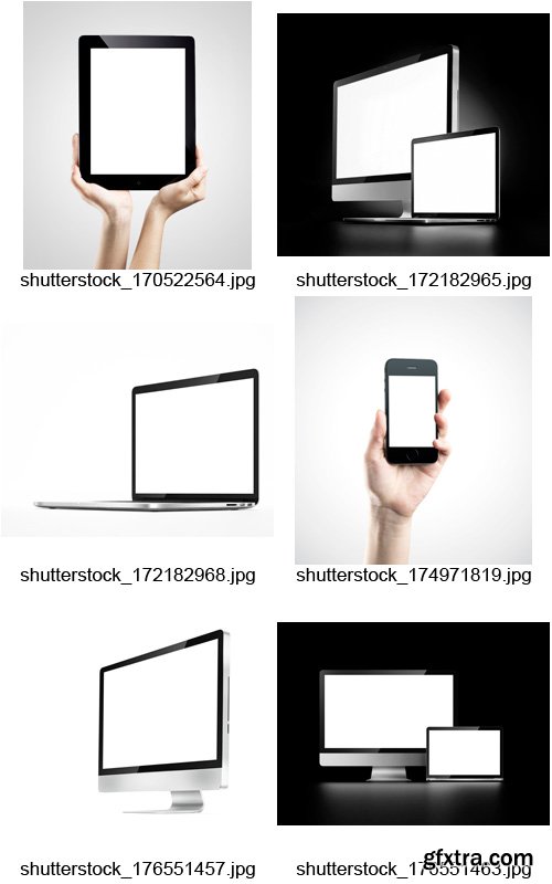 Amazing SS - Blank Display Mockups, 25xJPGs