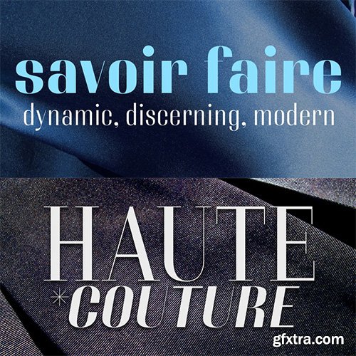 Couture Font Family - 20 Font $800