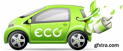 Collection of various alternative fuels 25 Eps