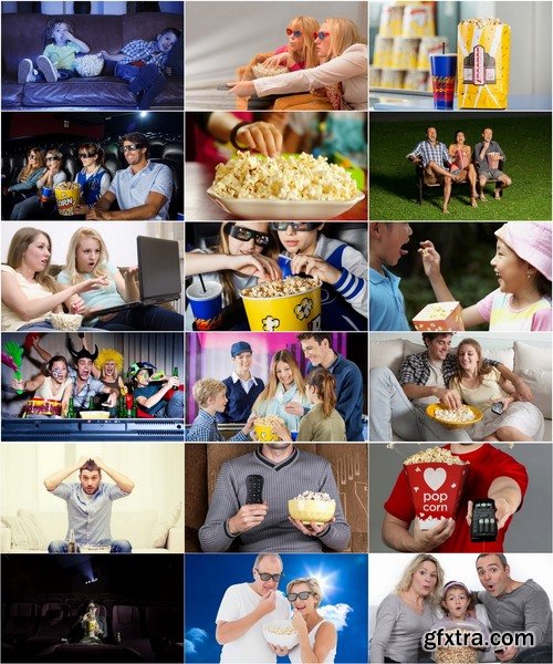 Collection of people who eat popcorn 25 HQ Jpeg