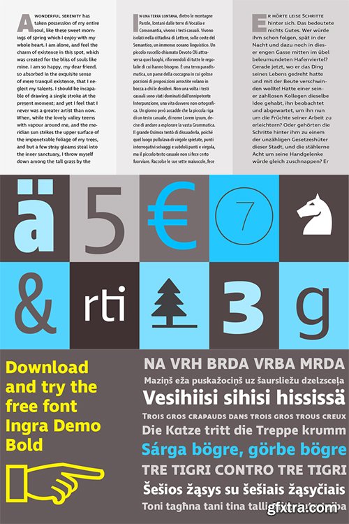 Ingra Font Family - 31 Font $600