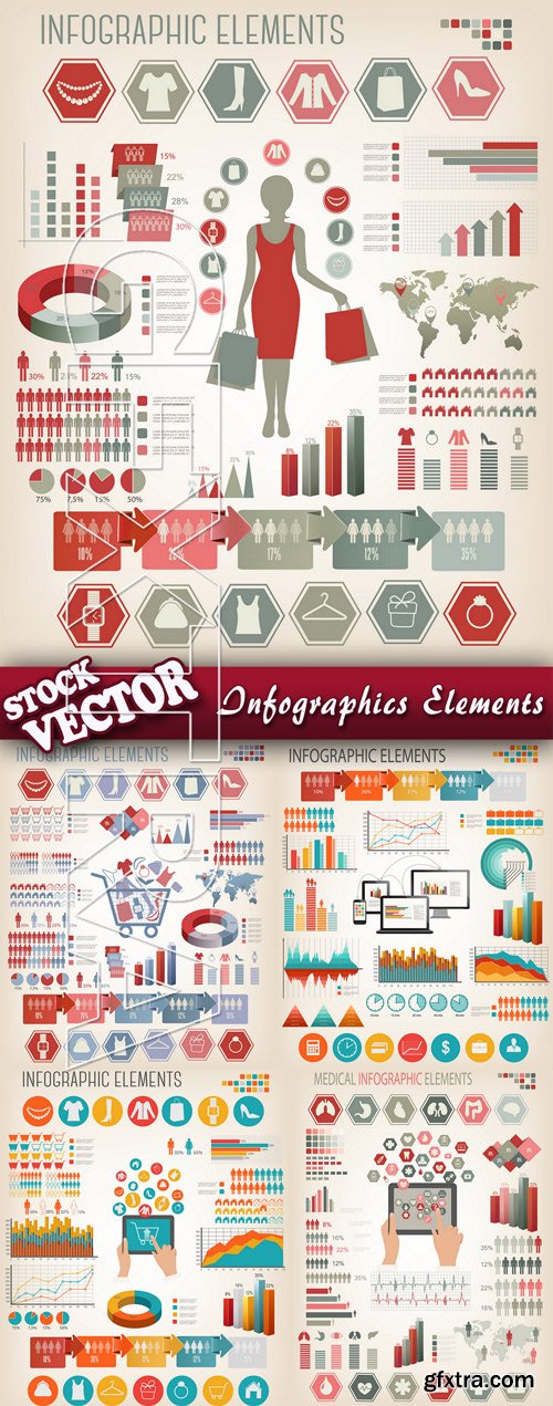 Stock Vector - Infographics Elements