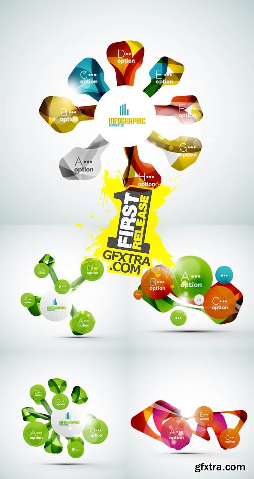 Vector - Abstract Step Infographics Business Layout