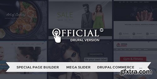ThemeForest - MD Official v2.0.4 - Multi-Purpose Drupal Theme