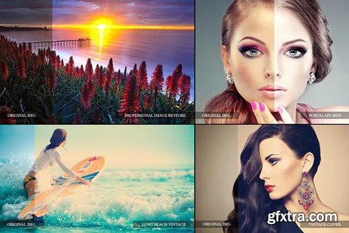 136 Premium Photoshop Actions