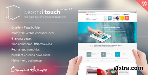 ThemeForest - Second Touch v1.7 - Powerful metro styled theme