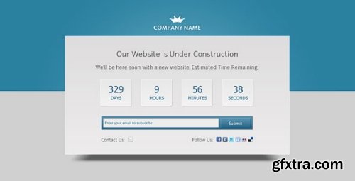 ThemeForest - Fleepy v2.2 - Under Construction Theme With Countdown