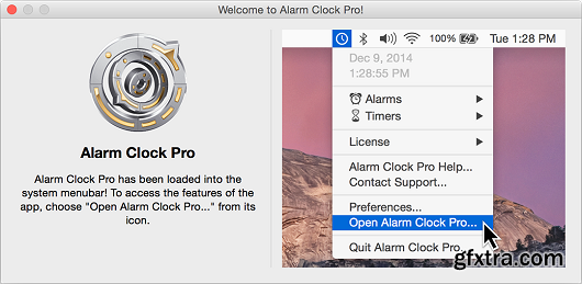 Alarm Clock Pro 10.0.8 (Mac OS X)