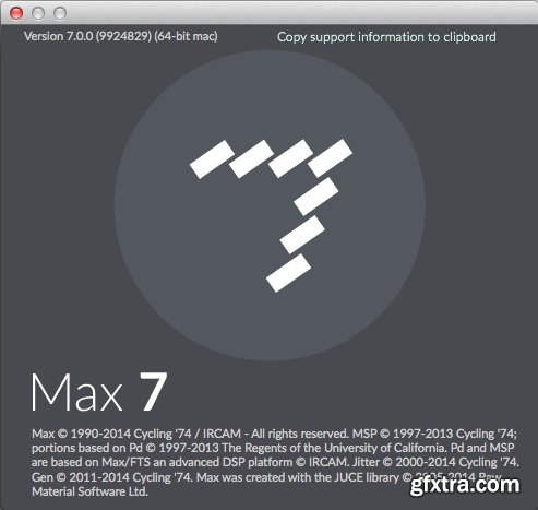 Cycling '74 Max 7 v7.0.1 MacOSX