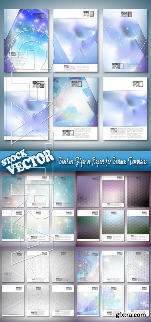 Stock Vector - Brochure Flyer or Report for Business Templates