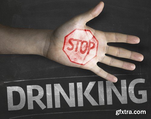 Stock Photos - Stop Alcohol, 25xJPG