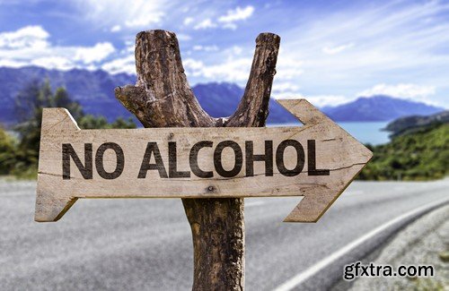 Stock Photos - Stop Alcohol, 25xJPG