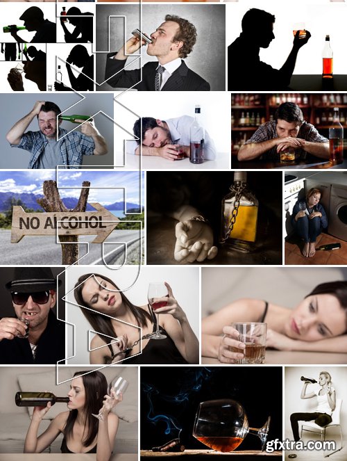 Stock Photos - Stop Alcohol, 25xJPG