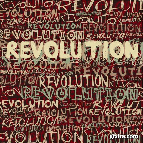 Stock Vectors - Revolution, 25xEPS