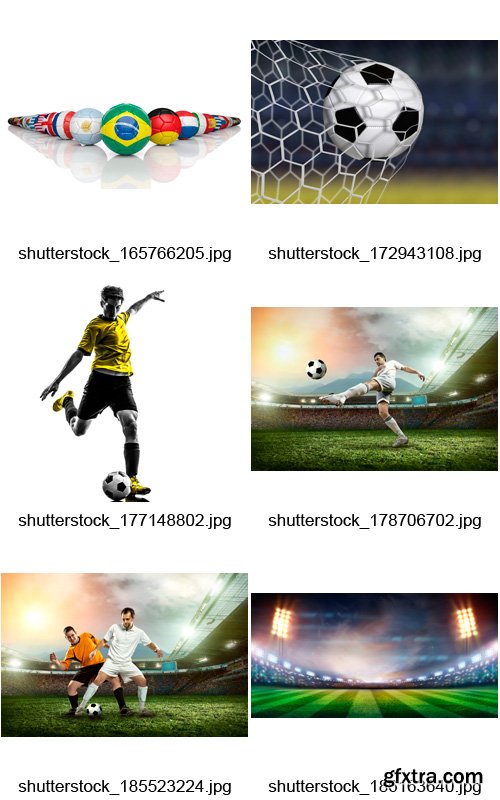 Amazing SS - Soccer, Football Players, 20xJPGs