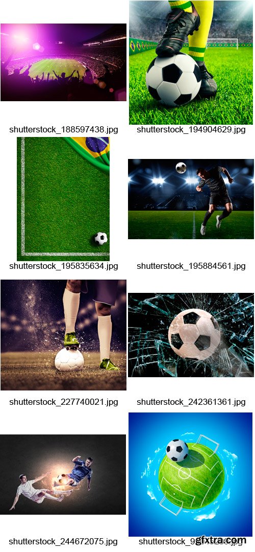 Amazing SS - Soccer, Football Players, 20xJPGs