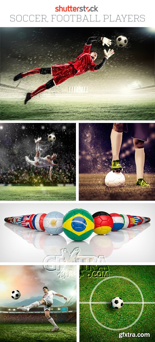 Amazing SS - Soccer, Football Players, 20xJPGs