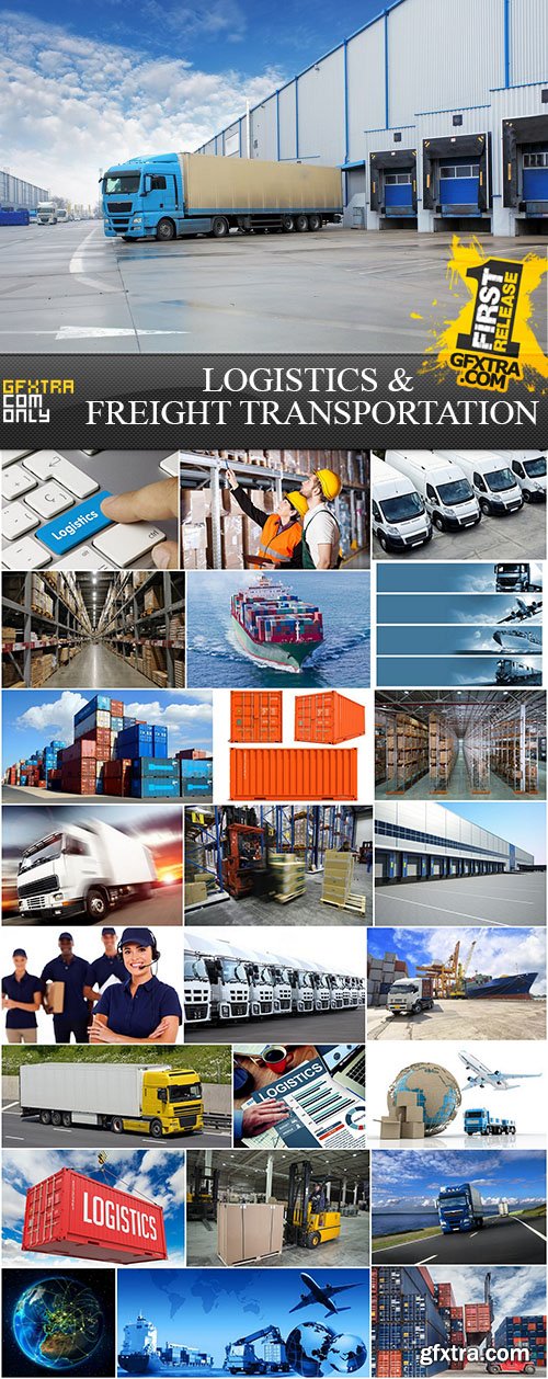 Logistics & Freight Transportation, 25xUHQ JPEG