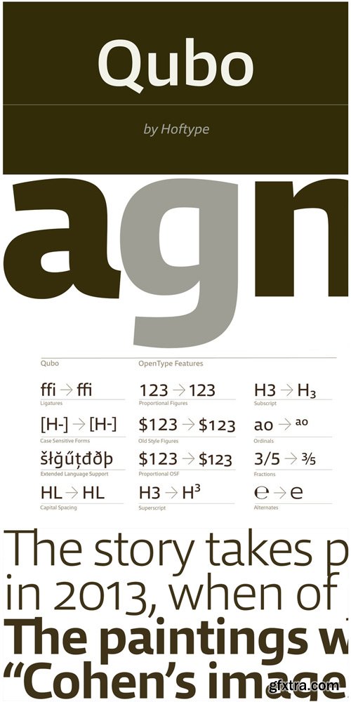 Qubo Font Family $198