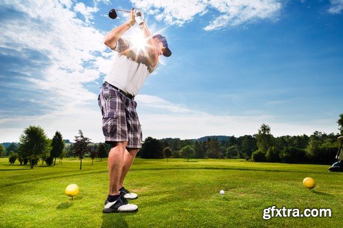 Stock Photos - Golf, 25xJPG