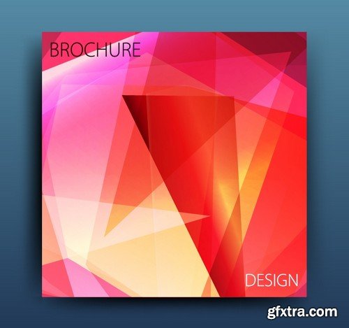 Stock Vectors - Brochure Design, 25xEPS