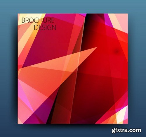 Stock Vectors - Brochure Design, 25xEPS