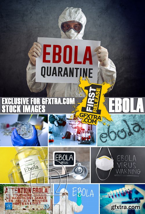 Stock Photos - Ebola, 25xJPG