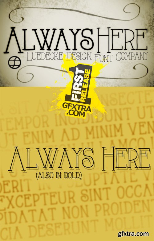 AlwaysHere Font