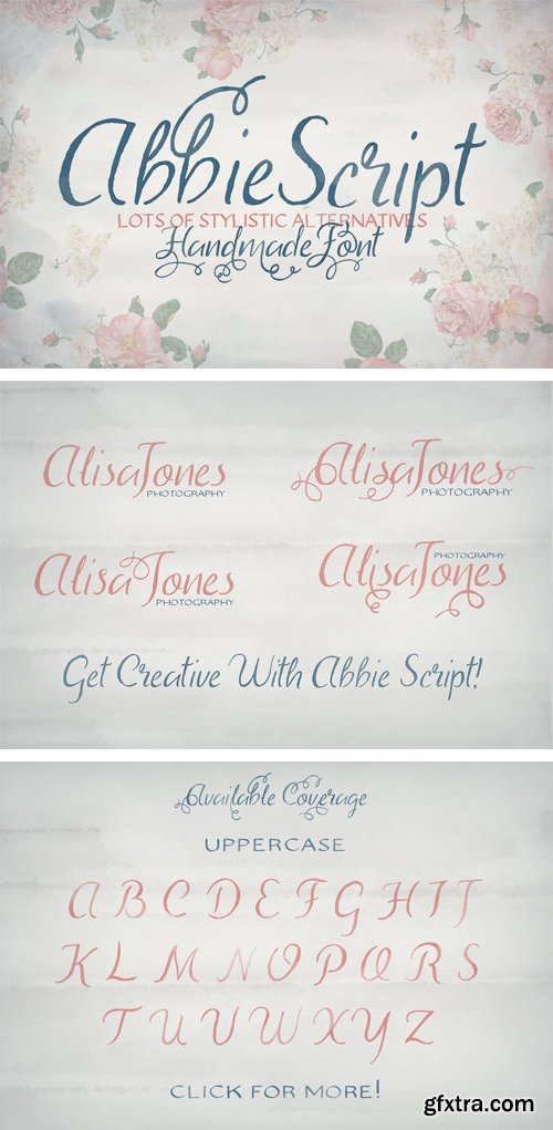 Abbie Script + Bonus Font