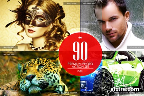 90 Premium Photoshop Actions