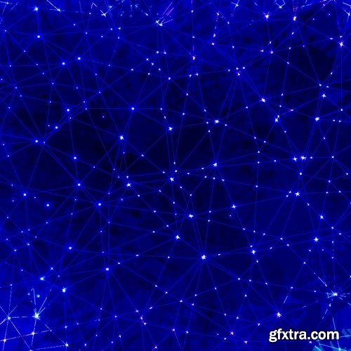 Stock Vectors - Space Background, 25xEPS