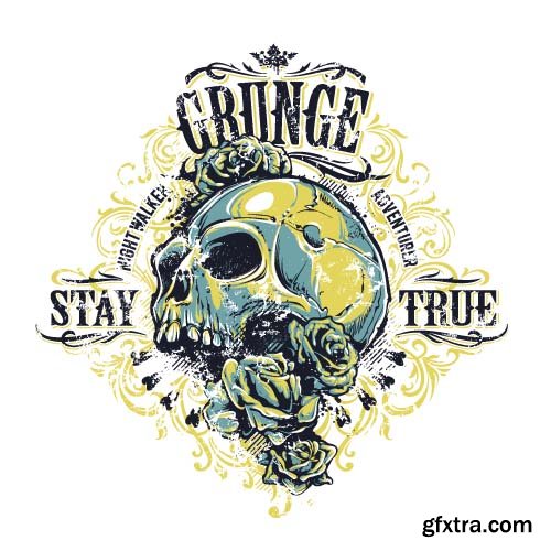 Grunge Rock Posters - 25x ES