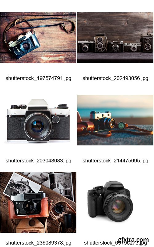 Amazing SS - DSLR, Retro Cameras, 25xJPGs