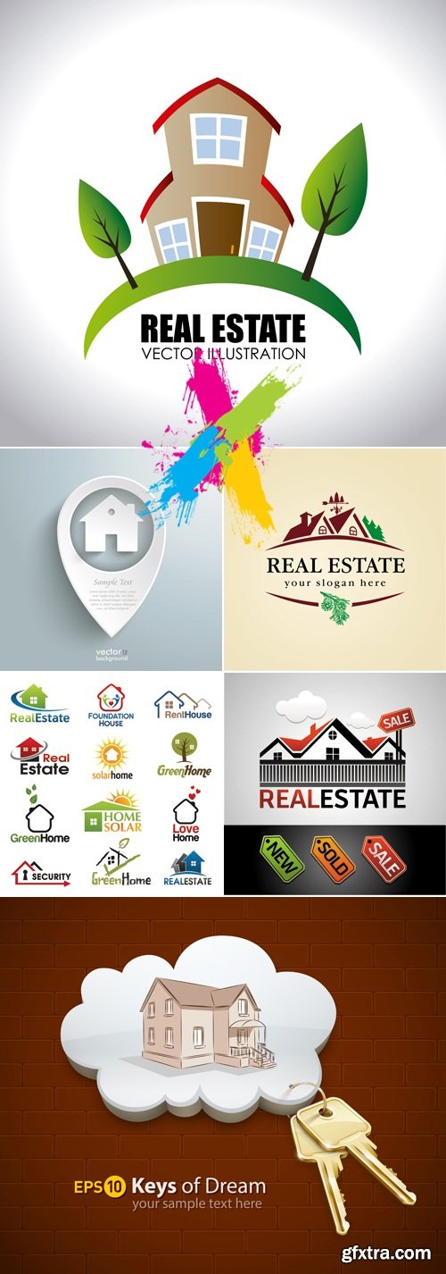 Real Estate Concept Vector