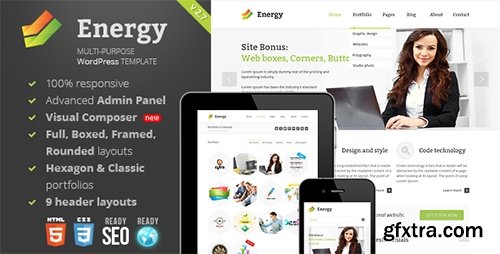 ThemeForest - Energy v2.6.1 - Responsive Multi-Purpose Theme