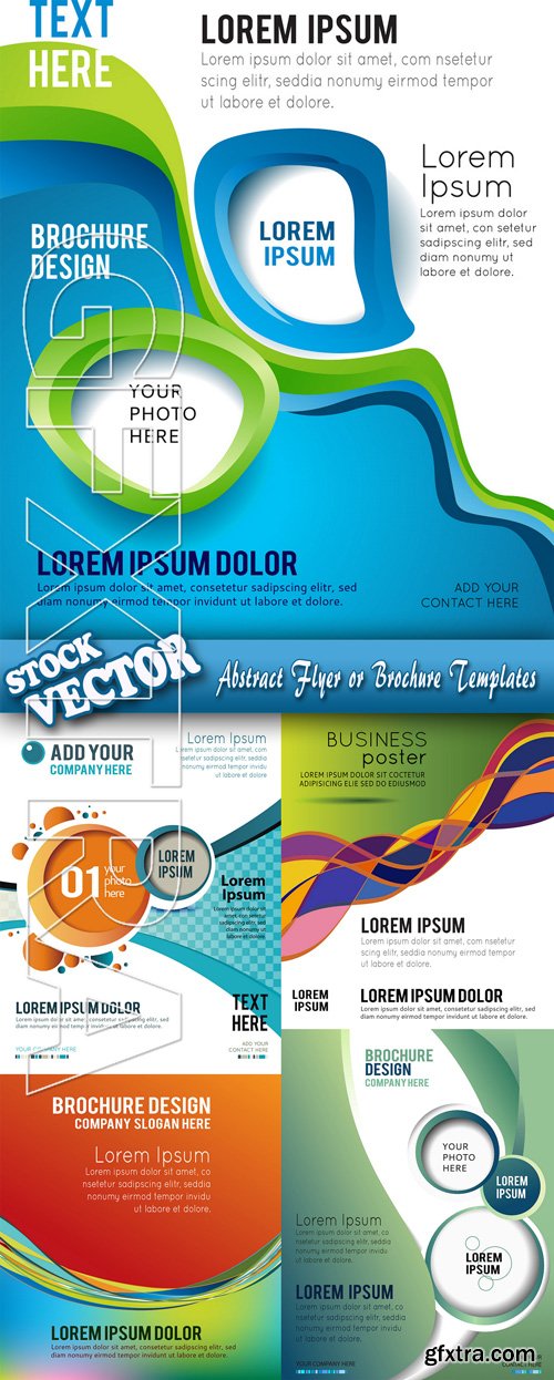 Stock Vector - Abstract Flyer or Brochure Templates