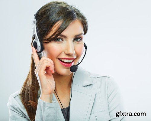 Stock Photos - Customer support operator 5