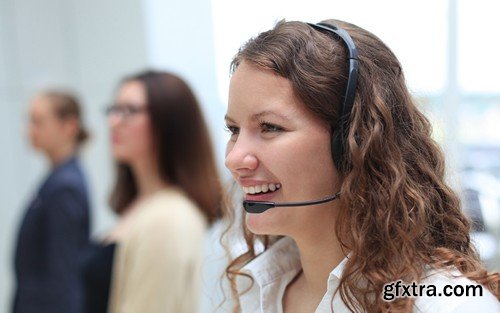 Stock Photos - Customer support operator 5