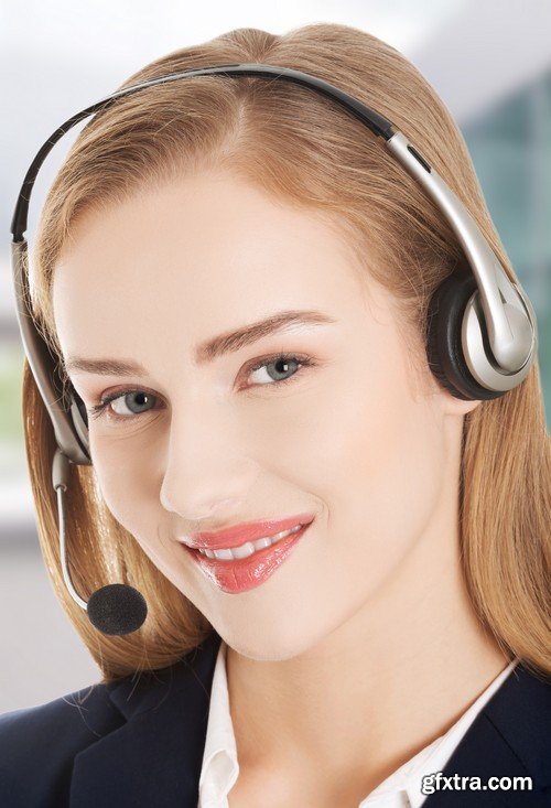 Stock Photos - Customer support operator 5