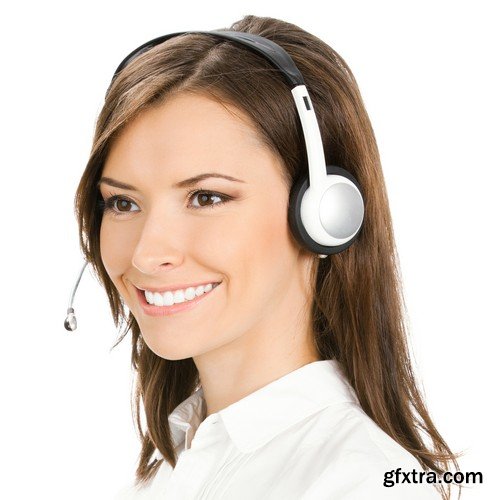 Stock Photos - Customer support operator 5