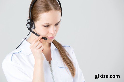 Stock Photos - Customer support operator 5