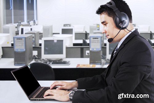 Stock Photos - Customer support operator 5