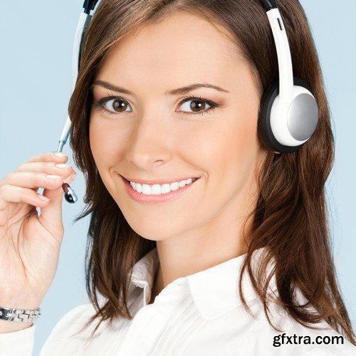 Stock Photos - Customer support operator 5