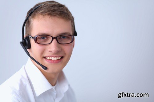 Stock Photos - Customer support operator 5