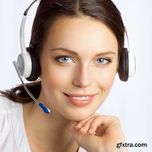 Stock Photos - Customer support operator 5