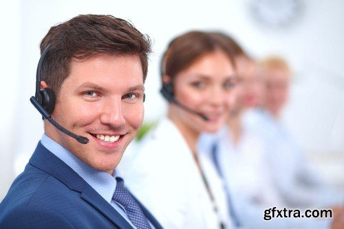 Stock Photos - Customer support operator 5