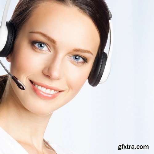 Stock Photos - Customer support operator 5