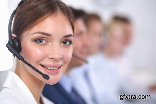 Stock Photos - Customer support operator 5