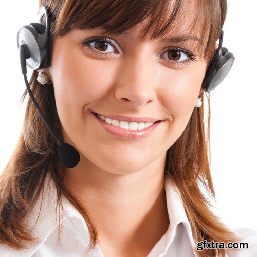 Stock Photos - Customer support operator 5