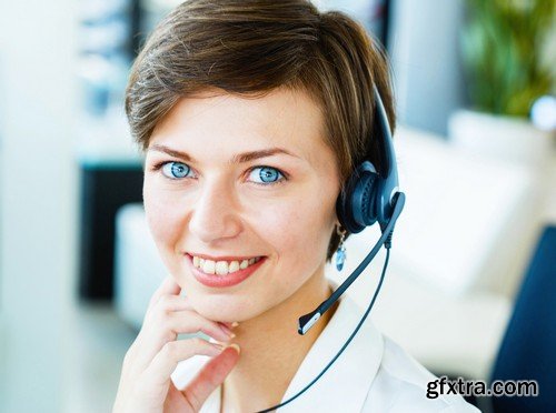 Stock Photos - Customer support operator 5